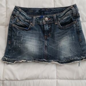 VIGOSS Denim Miniskirt